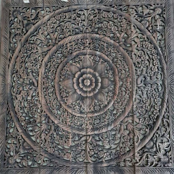 Mandala Holzbild 120 cm